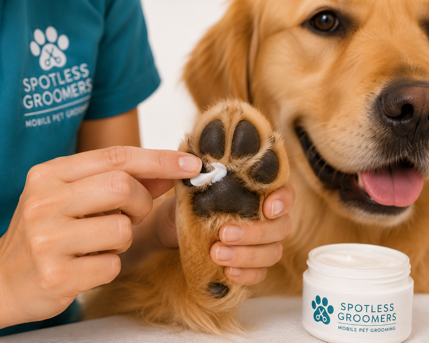 Paw moisturizer — Spotless Groomers